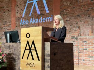 Rektor Vasa - Rehtori Vaasa Lisbeth Fagerström