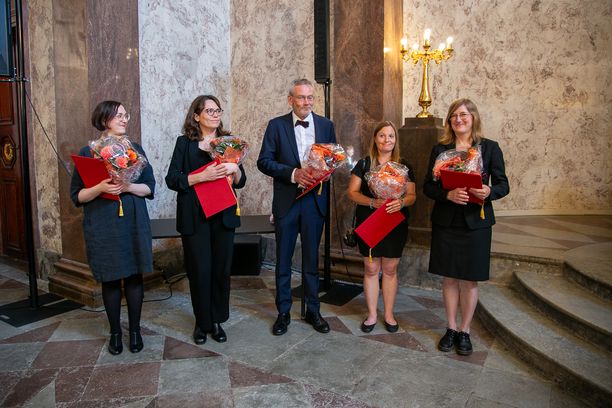 Hilda Ruokolainen, Mikaela Heikkilä, Mikael von Numers, Katja Sandqvist, Yrsa Neuman.