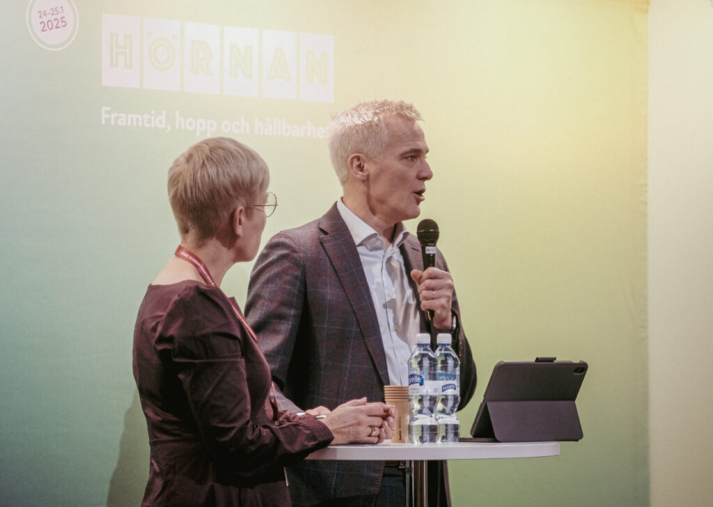 Anders Adlercreutz och Inger Damlin, Educa 2025